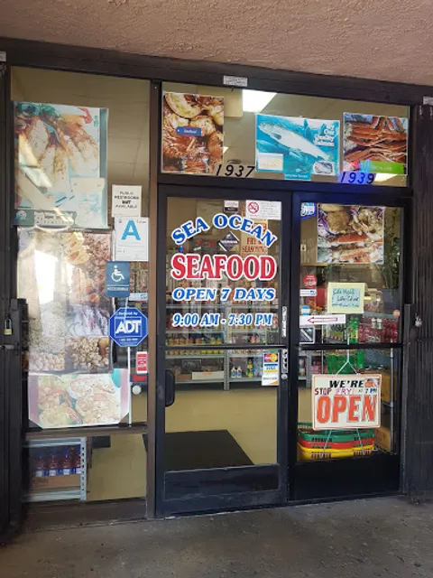 Sea Ocean Seafood market