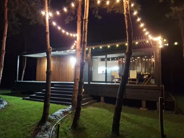 Tiny House forRest - przeszklony domek w lesie