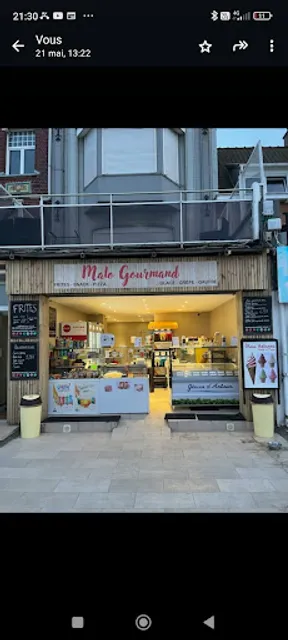 Malo Gourmand (Glaces, frites, Snack et Pizza) HALAL,VEGAN