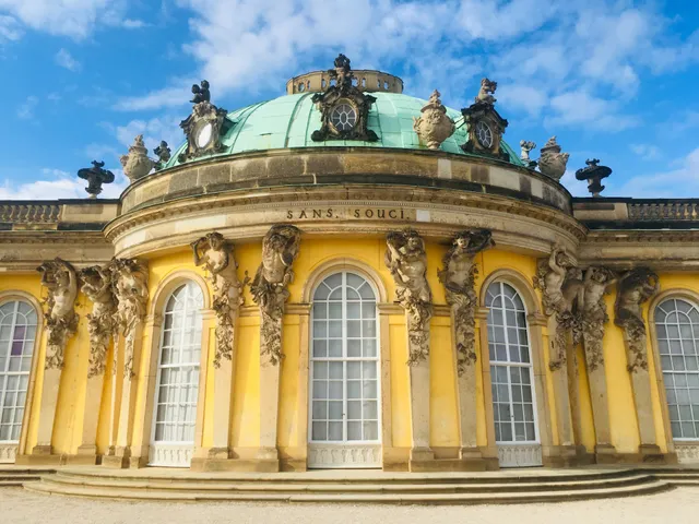 Courtyard Castle Sans Souci