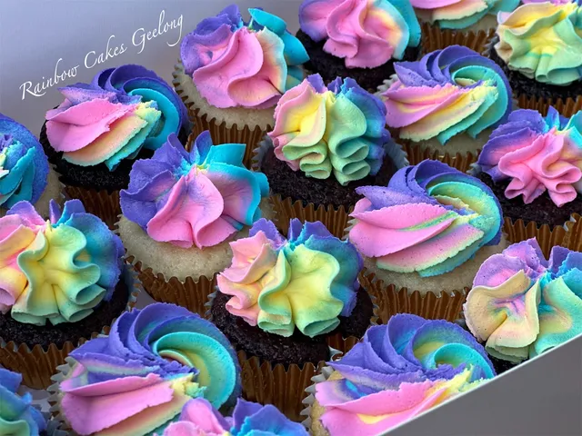 Rainbow Cakes Geelong