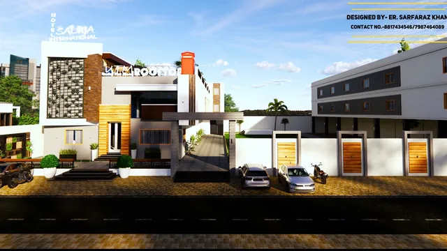 Hotel saluja primeland (Rooms, Restaurant, lawn, banquet)