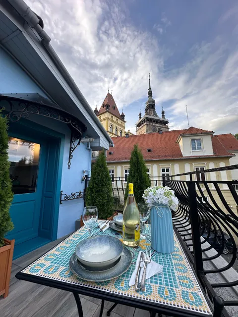 Blue House Citadel Sighisoara