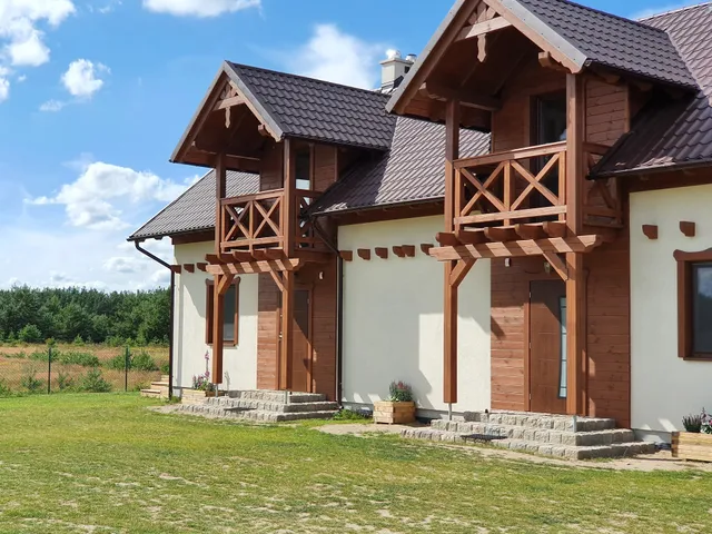 Milochówka - Dom Drewniany Bliźniak