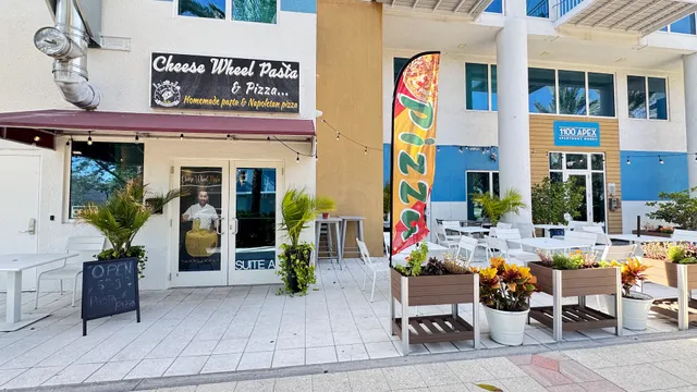 Cheese Wheel Pasta & Pizza