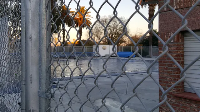 Public swimming pool