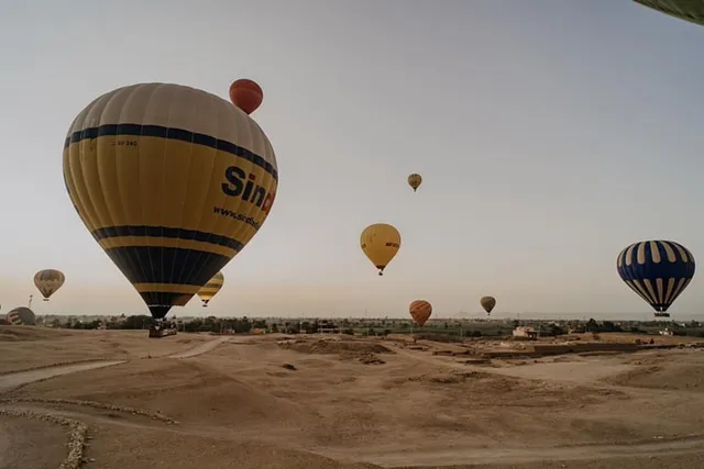 HODHOD SOLIMAN HOT Air Balloon Rides Luxor Egypt