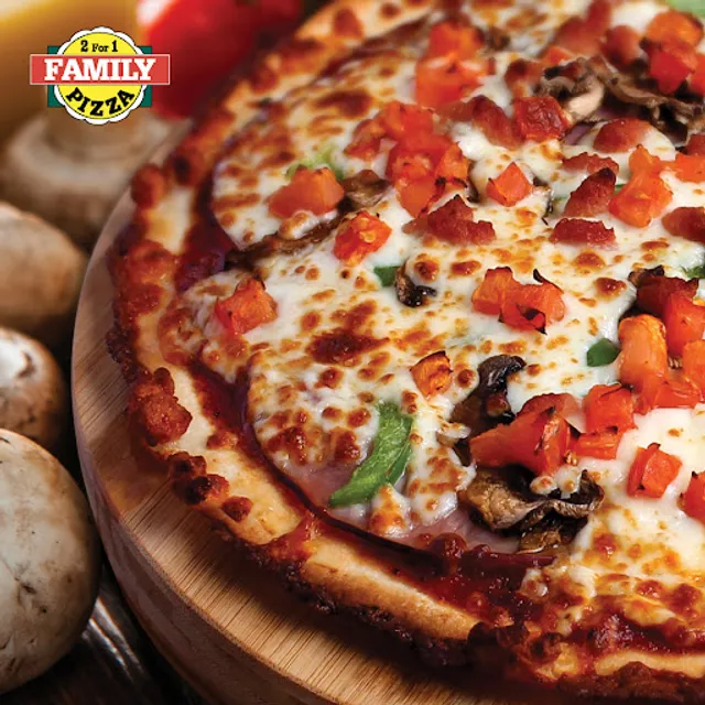 2 for 1 Family Pizza - Confederation
