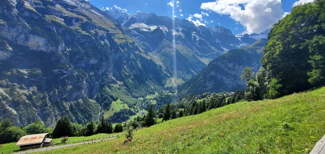 Wanderweg Mürren - Gimmelwald