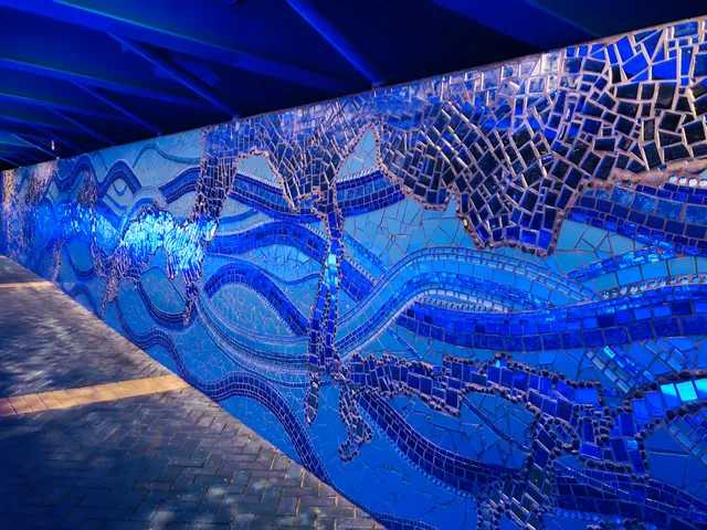 "Mirrored River: Where Do You See Yourself?" Mosaic