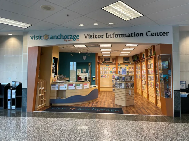 Visit Anchorage ANC Airport Visitor Information Center