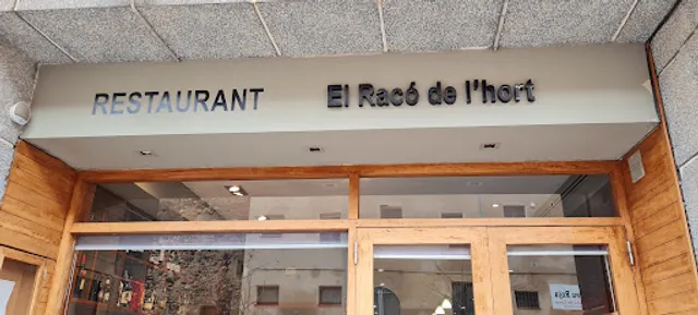 Restaurant El Racó de L'Hort