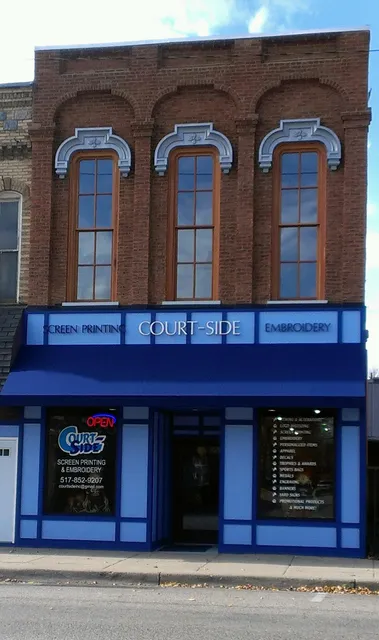 Court-Side Embroidery & Screen