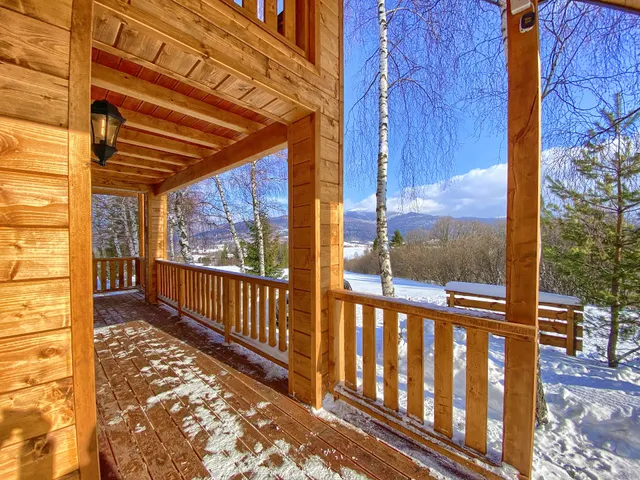 Adamówka Smerek - dom całoroczny w Bieszczadach