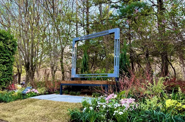 Seoul Forest aespa Winter's Forest Bench Garden