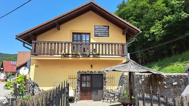 Ubytovanie pod hradom