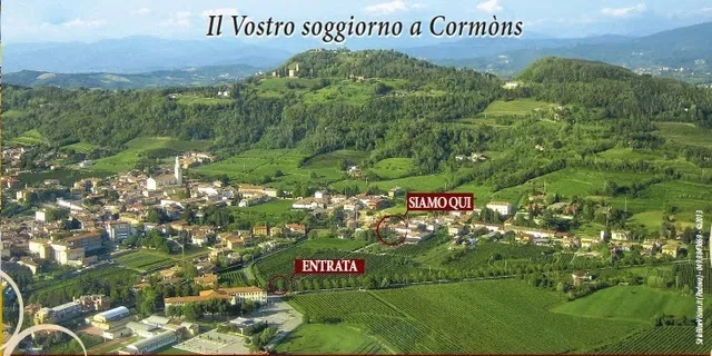 AGRITURISMO con piscina Al Benandant con servizio B&B - Immerso tra i VIGNETI della Strada del Vino Doc COLLIO - Cormons