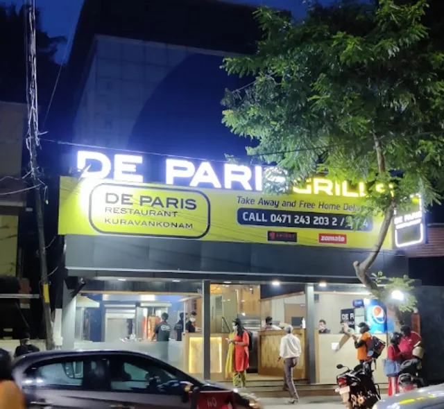 De Paris Restaurant Kuravankonam