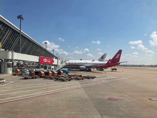 Pudong International Airport Terminal 1 Parking Lot