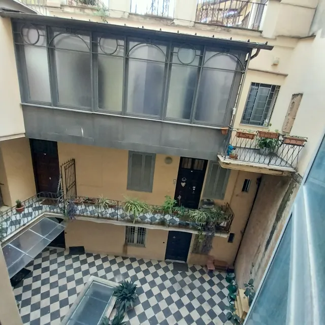 la casa sul cortile