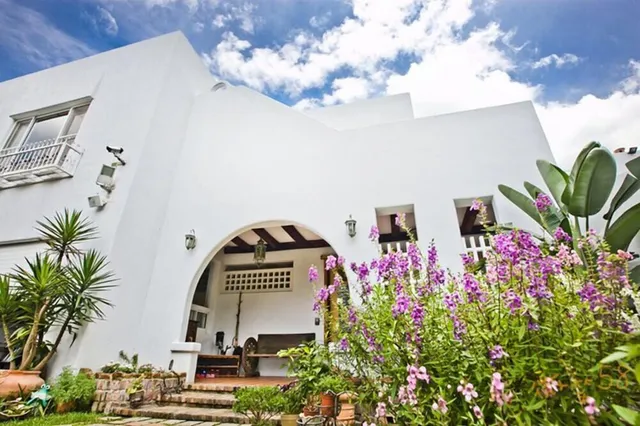 微笑58民宿｜埔里包棟首選｜親子地中海住宿｜＠smile58