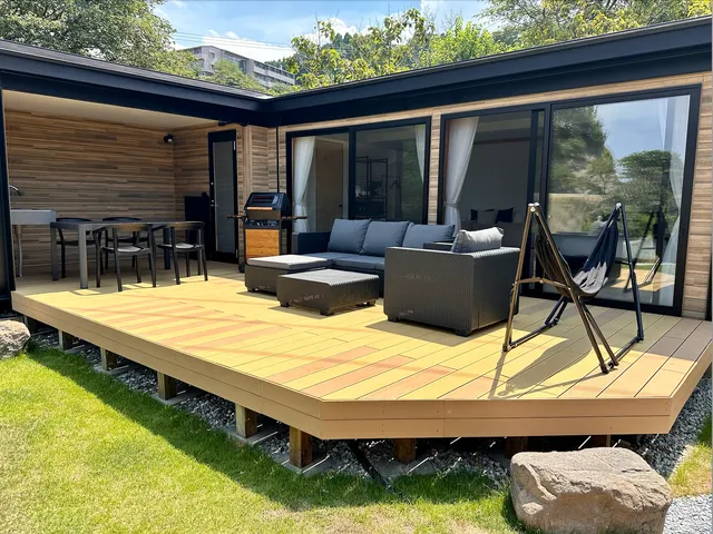 slow glamping Kaze to Umi to