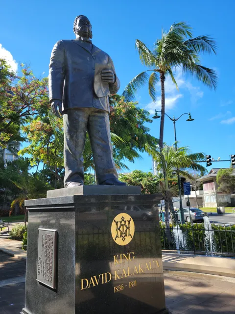 King David Kalākaua Statue