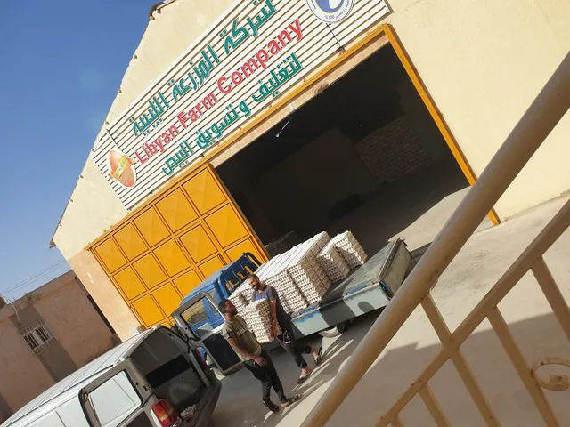 شركة المزرعة ،،، لتغليف وتسويق البيض .