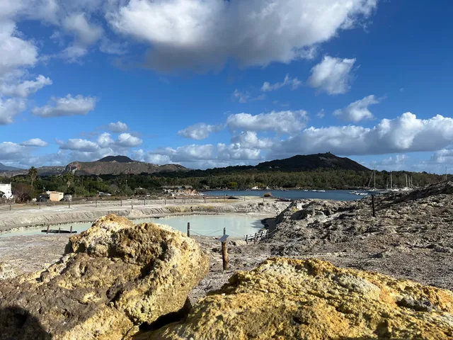 Thermal mud of Volcano