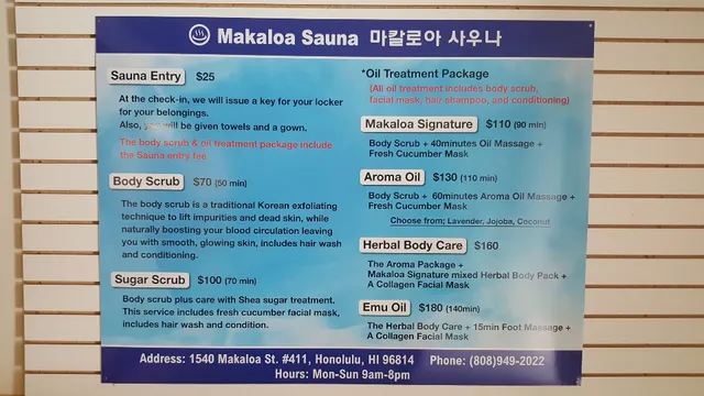 Makaloa Sauna & Spa for Women
