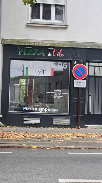 PIZZA de l'île - pizzeria nantes république/ mangin