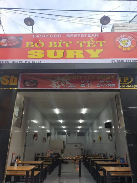 Bò Bít Tết Sury Tại Đà Lạt