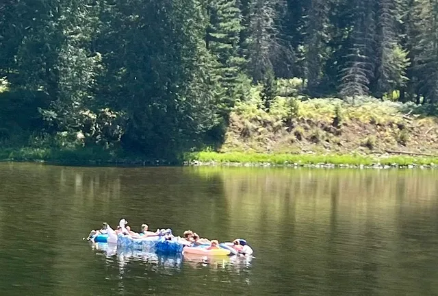 Kooskia Bridge to twin bridges