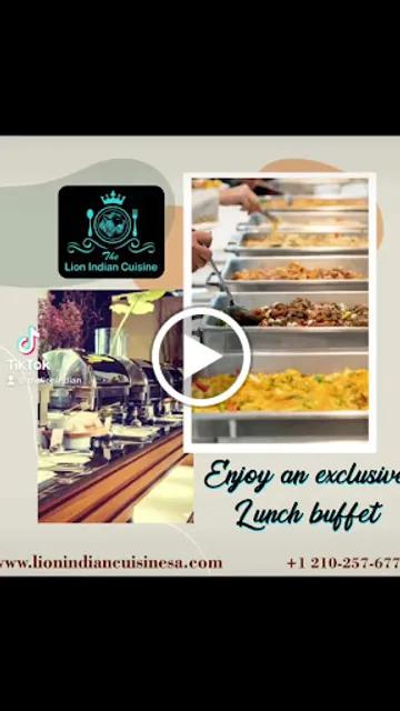 The Lion Indian Cuisine Lunch & dinner Buffet