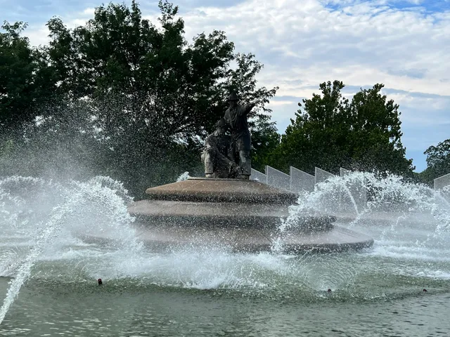 Firefighter Fountain