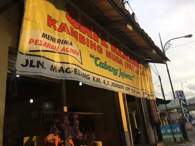 Sate Klatak Pak Jeje