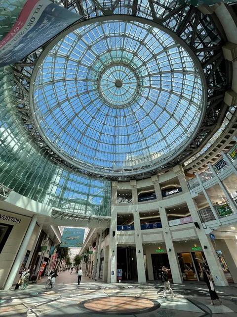 高松丸亀町壱番街前ドーム広場