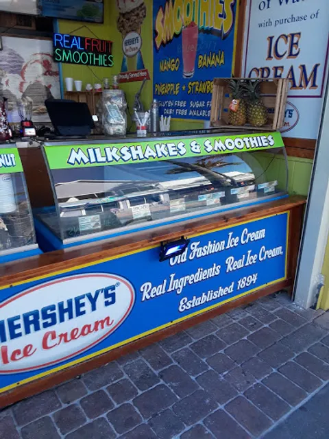 Sunset Beach Hershey's Ice Cream Real Fruit Smoothies