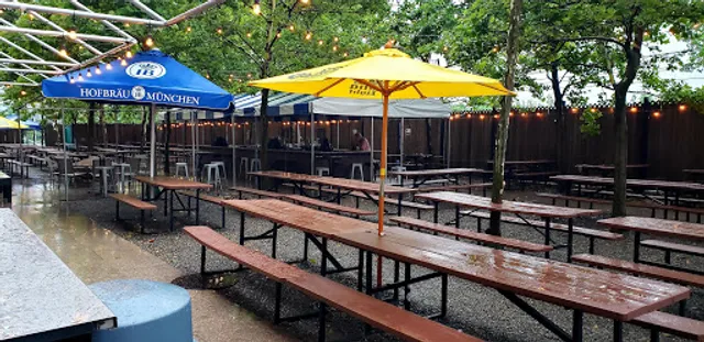 Zeppelin Hall Beer Garden