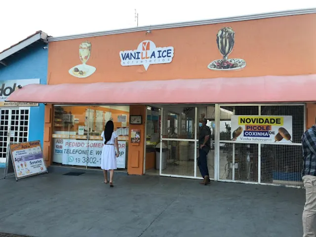 Ice cream Vanilla Ice Holambra