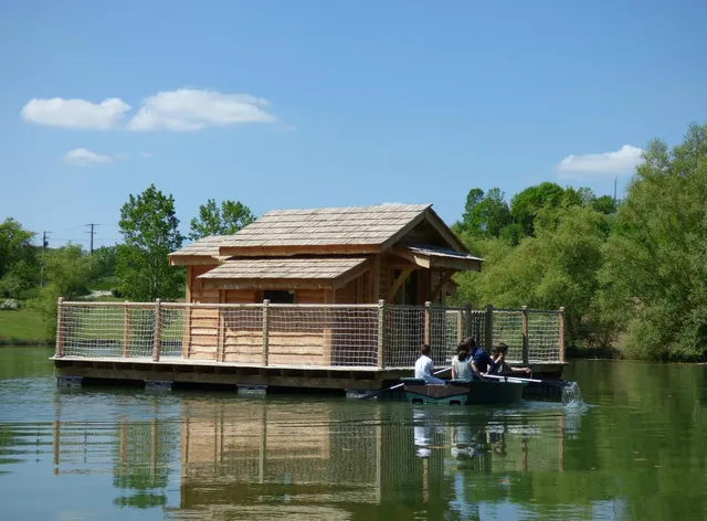 Floating Shacks PELISSE LAKE