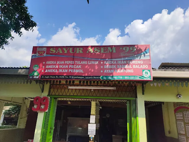 WAROENG 99 JOGLO (SAYUR ASEM & PECAK)
