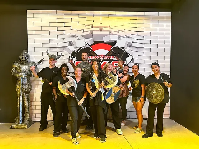 NY Axe Throwing Range - Farmingdale