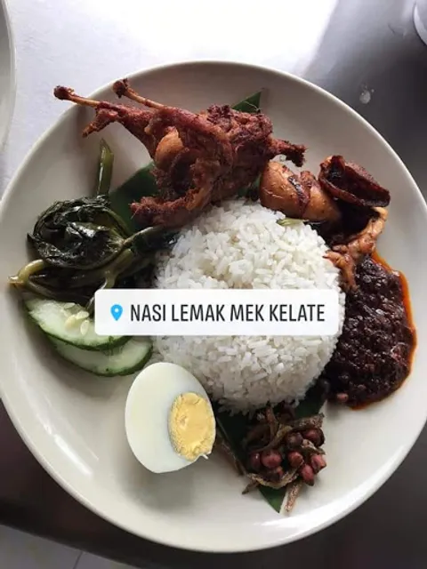 Nasi Lemak Mek Kelate