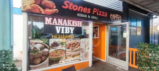 Stone's Pizza Kebab & Grill og Manakish Viby