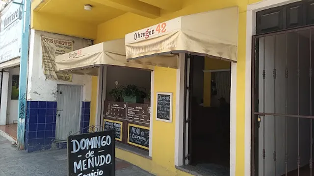 Obregon 42 Cocina Mexicana Restaurante Bar
