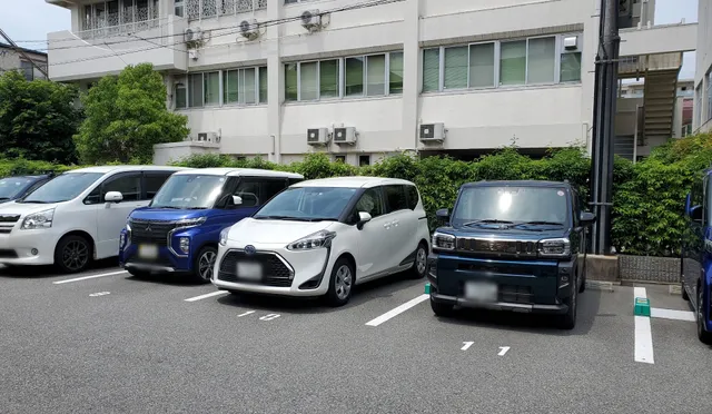 Cup Noodle Museum Parking Lot