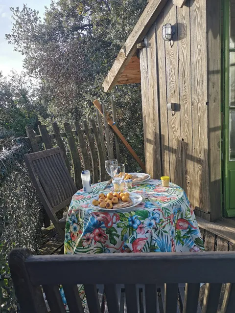 La cabane de Lys perchée dans les arbres - nuit insolite