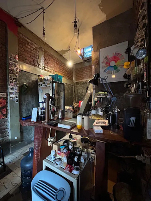 96 C/F custom coffee garage