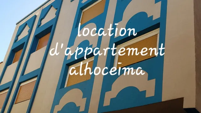 Appartement alhoceima
